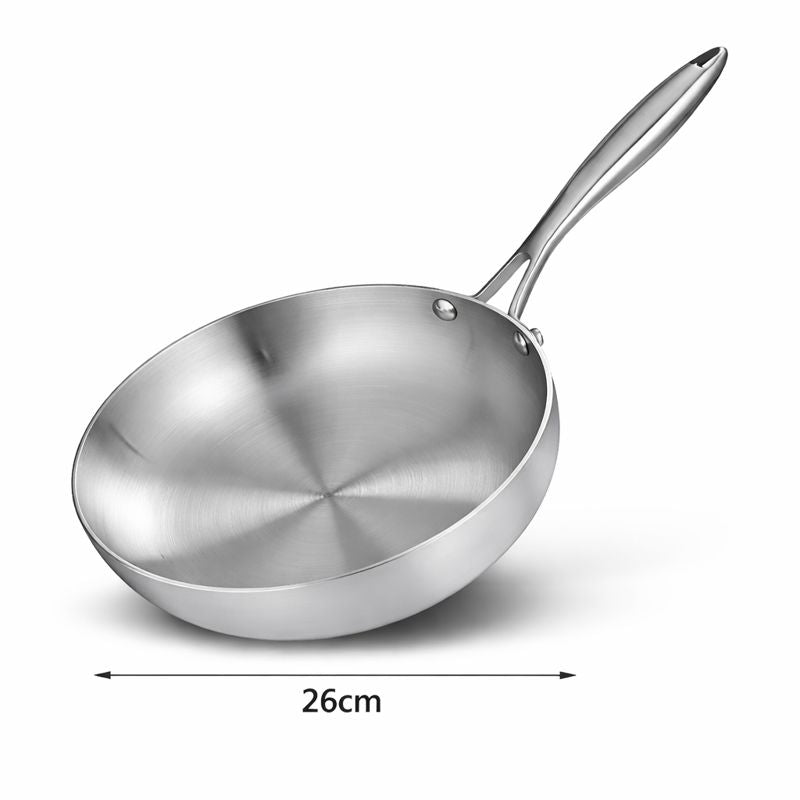 Poêle en Inox – Cuisine Essentielle